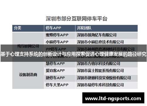 基于心理支持系统的创新设计与应用探索促进心理健康发展的路径研究