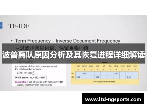 波普离队原因分析及其恢复进程详细解读